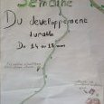 Affiche de la semaine développement durable