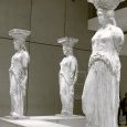 Les cariatides originelles au musée de l'Acropole