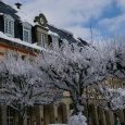 Le lycée sous la neige...